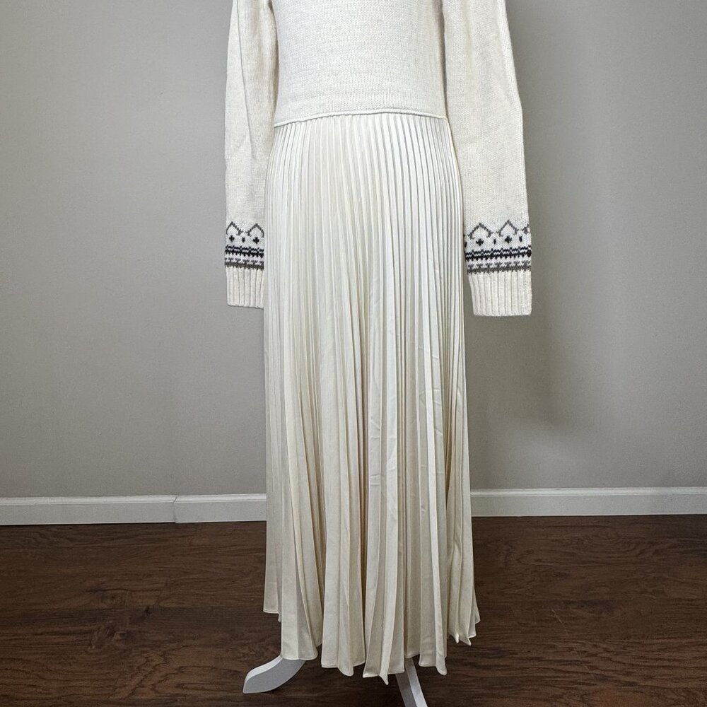 NEW Polo Ralph Lauren Womens S Luxury Turtleneck Sweater Dress Maxi Alpaca Blend - Picture 8 of 14